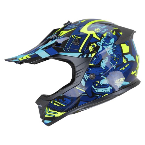 ΠΑΙΔΙΚΟ ΚΡΑΝΟΣ CGM DIRT-X TRACK 267X BLUE /  NEON YELLOW