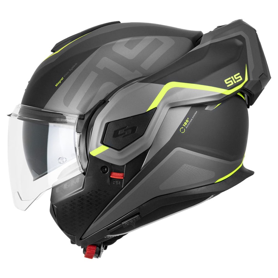 ΚΡΑΝΟΣ CGM VERSO RACE 515S BLACK / YELLOW FLUO MATT