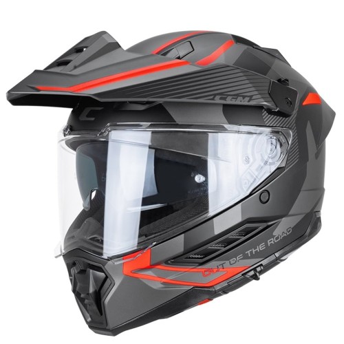 ΚΡΑΝΟΣ CGM DUAL RANGER 366G BLACK / RED FLUO MATT