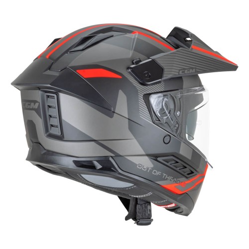 ΚΡΑΝΟΣ CGM DUAL RANGER 366G BLACK / RED FLUO MATT