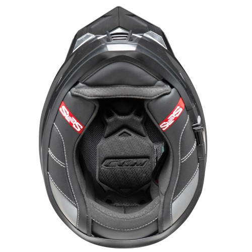 ΚΡΑΝΟΣ CGM DUAL RANGER 366G BLACK / RED FLUO MATT