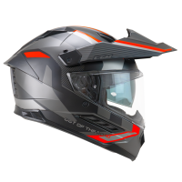 ΚΡΑΝΟΣ CGM DUAL RANGER 366G BLACK / RED FLUO MATT
