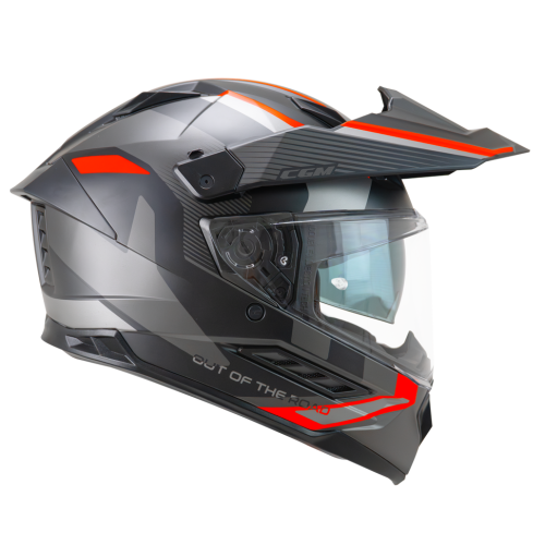 ΚΡΑΝΟΣ CGM DUAL RANGER 366G BLACK / RED FLUO MATT