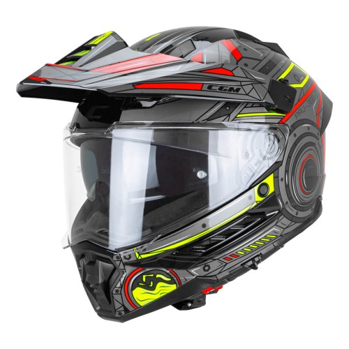 ΚΡΑΝΟΣ CGM DUAL TECH 366T BLACK / RED / YELLOW FLUO