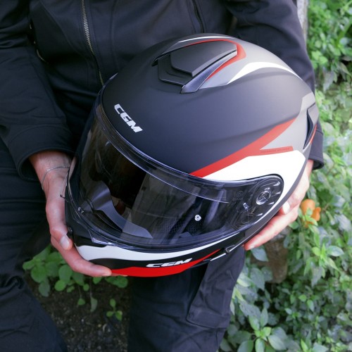 CGM BER DRESDA 568G BLACK / RED MATT