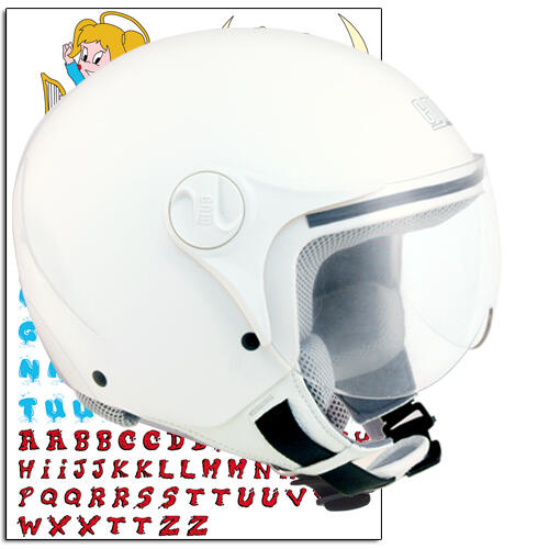 ΖΕΛΑΤΙΝΑ ΓΙΑ ΠΑΙΔΙΚΑ ΚΡΑΝΗ CGM 205S ANGEL DEVIL / 205L ORLANDO ΔΙΑΦΑΝΗ ΜΕ ΛΕΥΚΟ 