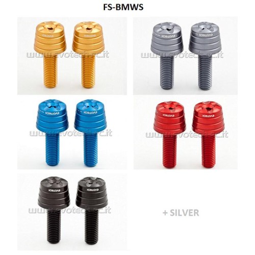 ΑΝΤΙΒΑΡΑ ΤΙΜΟΝΙΟΥ EVOTECH ΓΙΑ BMW S1000R '15/S1000RR '09-'15 - Κόκκινο