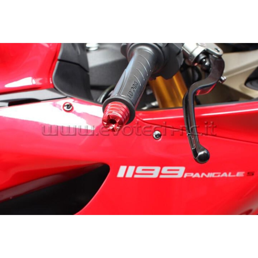 ΑΝΤΙΒΑΡΑ ΤΙΜΟΝΙΟΥ EVOTECH ΓΙΑ DUCATI - Ασημί