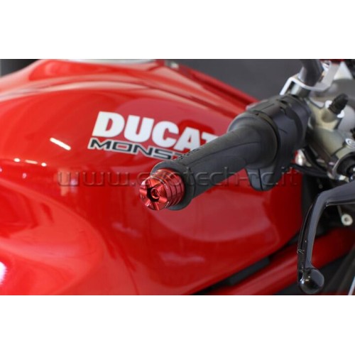 ΑΝΤΙΒΑΡΑ ΤΙΜΟΝΙΟΥ EVOTECH ΓΙΑ DUCATI - Ασημί