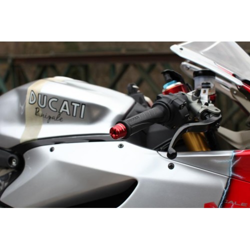 ΑΝΤΙΒΑΡΑ ΤΙΜΟΝΙΟΥ EVOTECH ΓΙΑ DUCATI - Ασημί