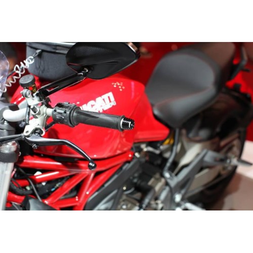 ΑΝΤΙΒΑΡΑ ΤΙΜΟΝΙΟΥ EVOTECH ΓΙΑ DUCATI - Ασημί