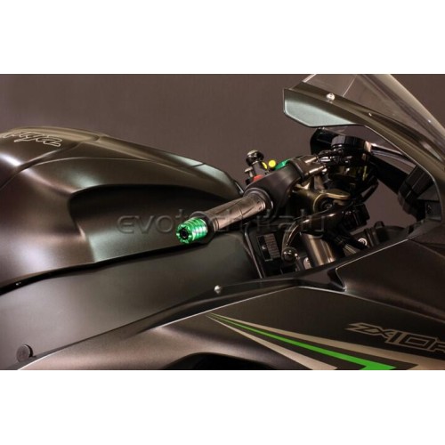 ΑΝΤΙΒΑΡΑ ΤΙΜΟΝΙΟΥ EVOTECH ΓΙΑ KAWASAKI - Μαύρο
