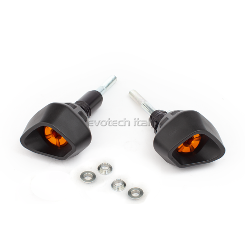 ΜΑΝΙΤΑΡΙΑ ΠΡΟΣΤΑΣΙΑΣ ΚΙΝΗΤΗΡΑ EVOTECH ANTI-SHOCK ΓΙΑ KAWASAKI NINJA 650 KRT '17-'20 / NINJA 650 '20-'21 - Μαύρο/Ασημί