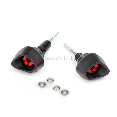 ΜΑΝΙΤΑΡΙΑ ΠΡΟΣΤΑΣΙΑΣ ΚΙΝΗΤΗΡΑ EVOTECH ANTI-SHOCK ΓΙΑ KAWASAKI NINJA 650 KRT '17-'20 / NINJA 650 '20-'21 - Μαύρο/Ασημί