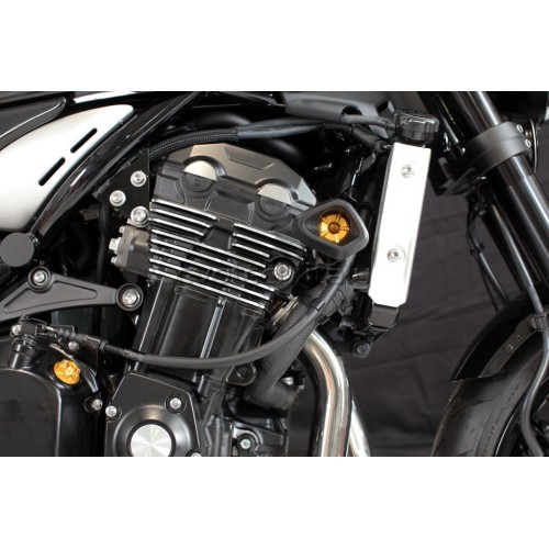 ΜΑΝΙΤΑΡΙΑ ΠΡΟΣΤΑΣΙΑΣ ΚΙΝΗΤΗΡΑ EVOTECH ANTI-SHOCK ΓΙΑ KAWASAKI Z900 RS '18-'21 / Z900 - Μαύρο/Πορτοκαλί