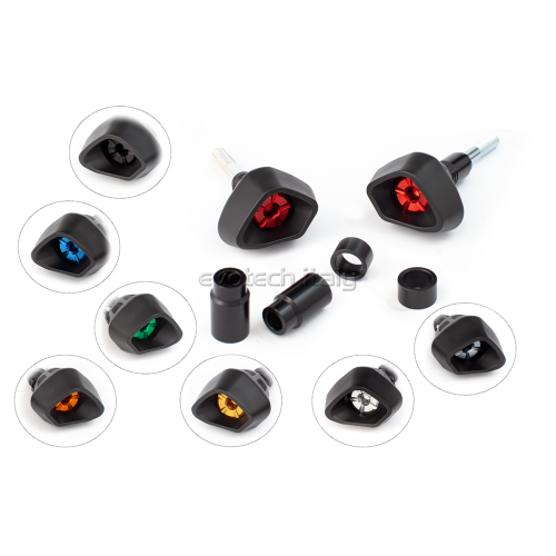 ΜΑΝΙΤΑΡΙΑ ΠΡΟΣΤΑΣΙΑΣ ΚΙΝΗΤΗΡΑ EVOTECH ANTI-SHOCK ΓΙΑ YAMAHA XSR-700 / MT-07/TRACER '14-'20 - Μαύρο/Χρυσό