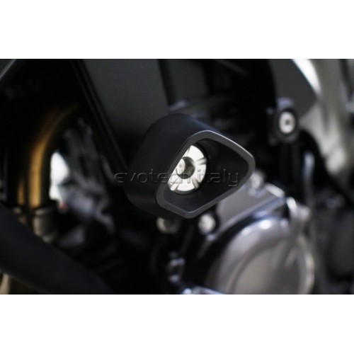 ΜΑΝΙΤΑΡΙΑ ΠΡΟΣΤΑΣΙΑΣ ΚΙΝΗΤΗΡΑ EVOTECH ANTI-SHOCK ΓΙΑ SUZUKI GSX-S 1000 '16-'22 / KATANA 1000 - Μαύρο/Ανθρακί