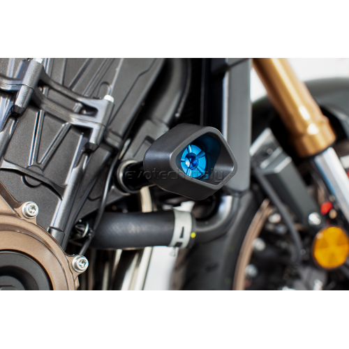 ΜΑΝΙΤΑΡΙΑ ΠΡΟΣΤΑΣΙΑΣ ΚΙΝΗΤΗΡΑ EVOTECH ANTI-SHOCK ΓΙΑ HONDA CB 650 F '17-'18 / CB 650 R '19-'21 - Μαύρο/Ανθρακί