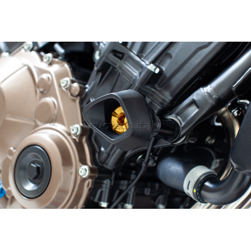ΜΑΝΙΤΑΡΙΑ ΠΡΟΣΤΑΣΙΑΣ ΚΙΝΗΤΗΡΑ EVOTECH ANTI-SHOCK ΓΙΑ HONDA CB 650 F '17-'18 / CB 650 R '19-'21 - Μαύρο/Ανθρακί