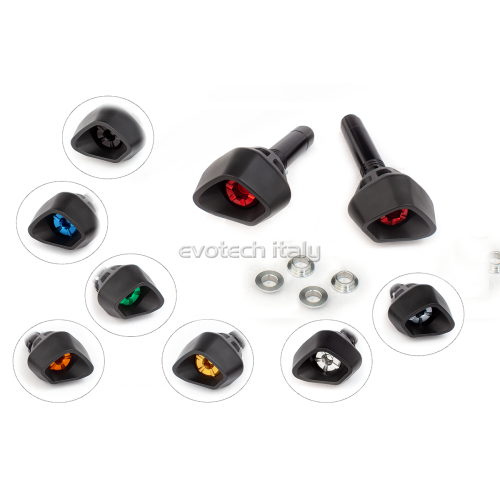 ΜΑΝΙΤΑΡΙΑ ΠΡΟΣΤΑΣΙΑΣ ΚΙΝΗΤΗΡΑ EVOTECH ANTI-SHOCK ΓΙΑ HONDA HONDA CB 500 F '18-'20 - Μαύρο/Χρυσό