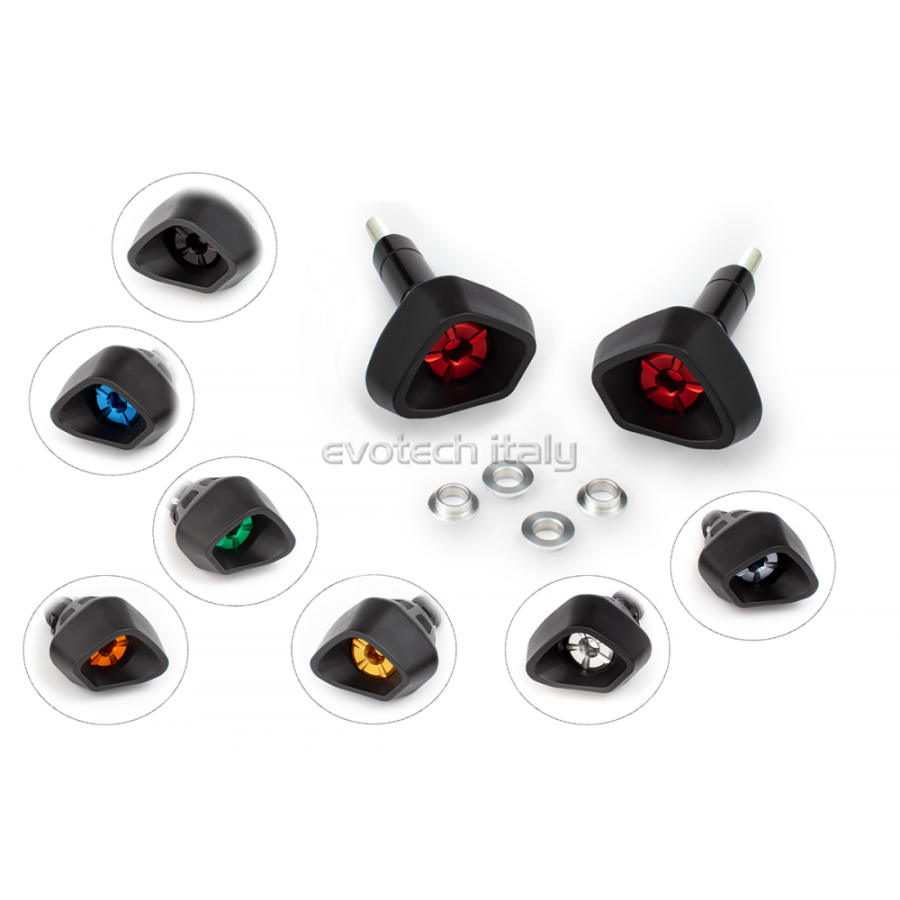 ΜΑΝΙΤΑΡΙΑ ΠΡΟΣΤΑΣΙΑΣ ΚΙΝΗΤΗΡΑ EVOTECH ANTI-SHOCK ΓΙΑ HONDA 500 REBEL - Μαύρο/Χρυσό