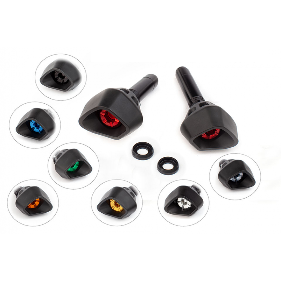 ΜΑΝΙΤΑΡΙΑ ΠΡΟΣΤΑΣΙΑΣ ΚΙΝΗΤΗΡΑ EVOTECH ANTI-SHOCK ΓΙΑ TRIUMPH SPEED TRIPLE RS '18 - Μαύρο/Μαύρο