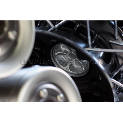 ΜΑΝΙΤΑΡΙΑ ΠΙΣΩ ΤΡΟΧΟΥ EVOTECH ΓΙΑ BMW "R1200GS, R NINET '14" - Τιτάνιο