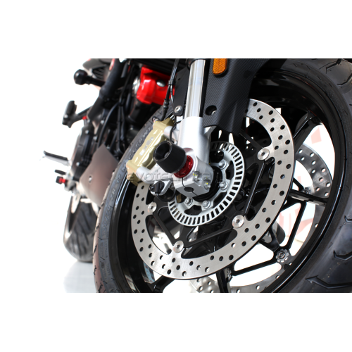 ΠΑΞΙΜΑΔΙΑ ΕΜΠΡΟΣ ΤΡΟΧΟΥ EVOTECH ΓΙΑ APRILIA - Μπλέ
