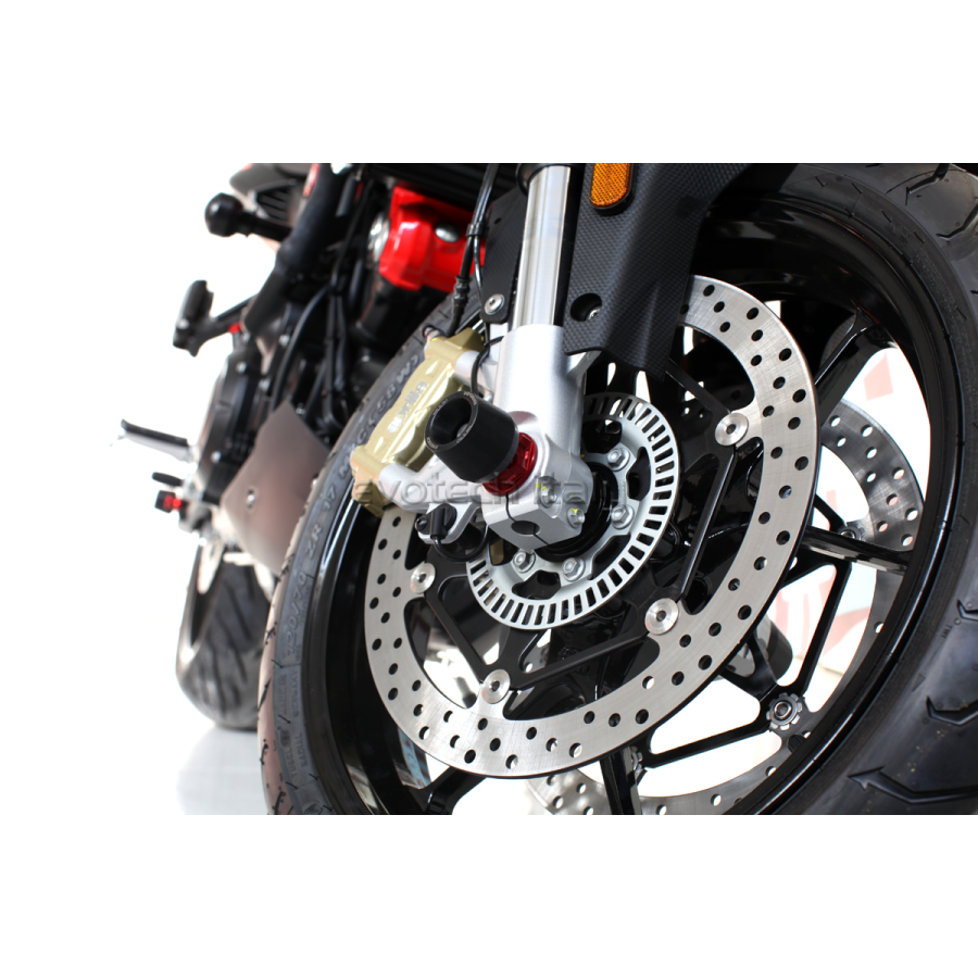 ΠΑΞΙΜΑΔΙΑ ΕΜΠΡΟΣ ΤΡΟΧΟΥ EVOTECH ΓΙΑ APRILIA - Μπλέ