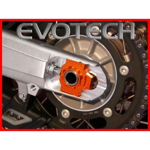 ΡΥΘΜΙΣΤΗΣ ΠΙΣΩ ΑΞΟΝΑ EVOTECH ΓΙΑ ΑΛΥΣΙΔΑ KTM - Πορτοκαλί