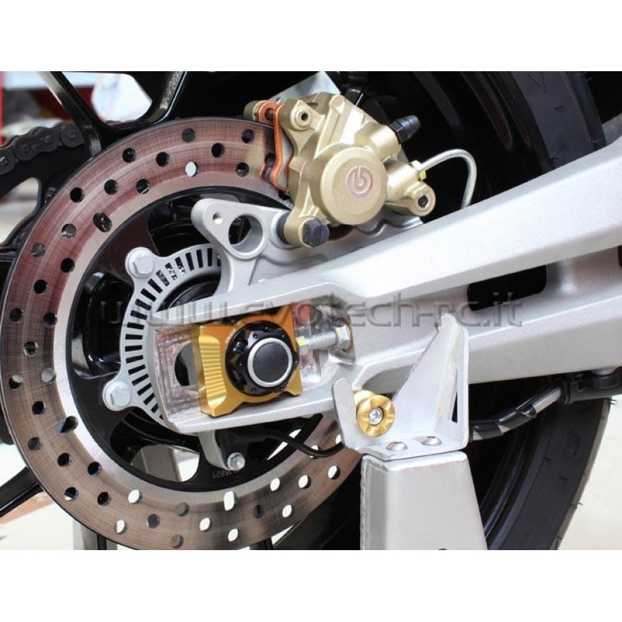 ΡΥΘΜΙΣΤΗΣ ΠΙΣΩ ΑΞΟΝΑ EVOTECH ΓΙΑ ΑΛΥΣΙΔΑ APRILIA - Χρυσό