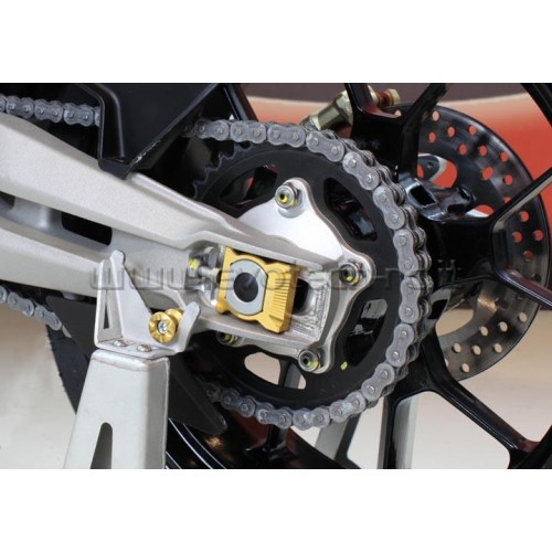 ΡΥΘΜΙΣΤΗΣ ΠΙΣΩ ΑΞΟΝΑ EVOTECH ΓΙΑ ΑΛΥΣΙΔΑ APRILIA - Χρυσό