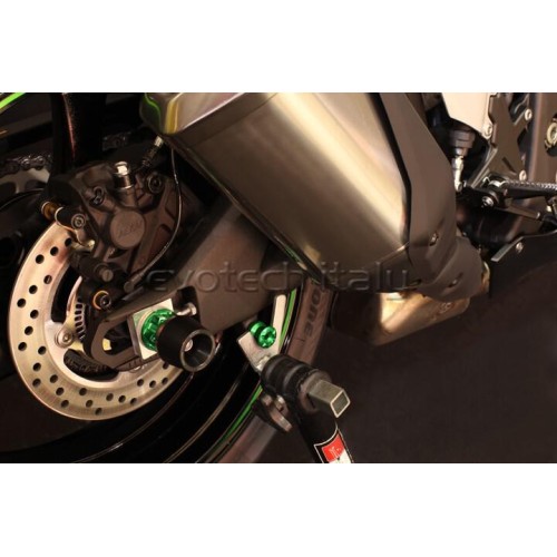 ΣΤΗΡΙΓΜΑΤΑ ΚΑΒΑΛΕΤΟΥ EVOTECH ΓΙΑ KAWASAKI - Πράσινο
