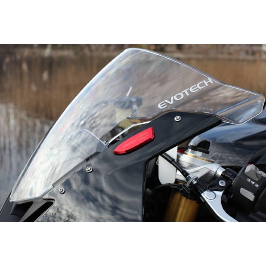 ΤΑΠΕΣ ΚΑΘΡΕΠΤΗ EVOTECH ΓΙΑ BMW S 1000 RR '09-'15 - Μαύρο