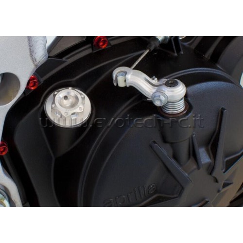 ΤΑΠΑ ΛΑΔΙΟΥ EVOTECH ΓΙΑ APRILIA - Ασημί