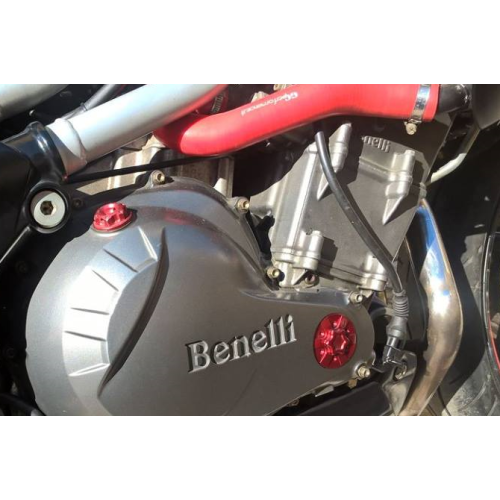 ΤΑΠΑ ΛΑΔΙΟΥ EVOTECH ΓΙΑ BENELLI - Ασημί