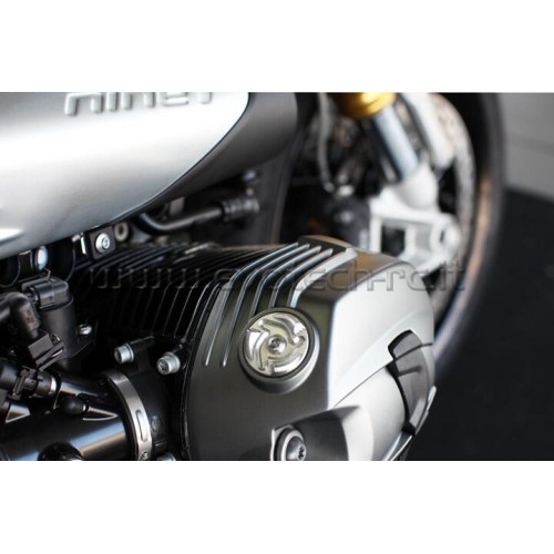 ΤΑΠΑ ΛΑΔΙΟΥ EVOTECH ΓΙΑ BMW MOTORI BOXER - Ασημί