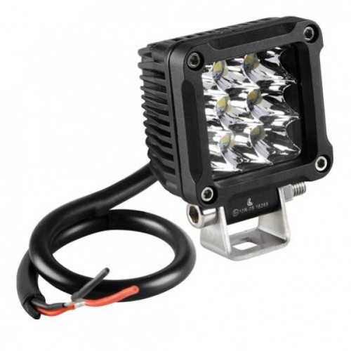 ΠΡΟΒΟΛΕΑΣ ΕΡΓΑΣΙΑΣ ΤΕΤΡΑΓΩΝΟΣ WL-18 9LED 10W 1000LM 9-32V (52 X 62 X 47 MM) ΚΑΡΦΙ -1 ΤΕΜ.