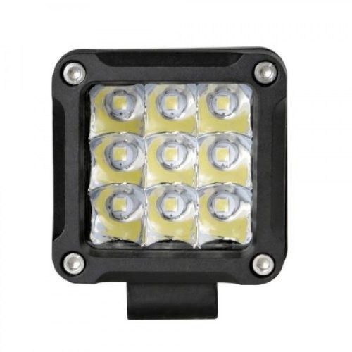 ΠΡΟΒΟΛΕΑΣ ΕΡΓΑΣΙΑΣ ΤΕΤΡΑΓΩΝΟΣ WL-18 9LED 10W 1000LM 9-32V (52 X 62 X 47 MM) ΚΑΡΦΙ -1 ΤΕΜ.