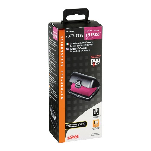 ΘΗΚΗ ΜΙΚΡΟΠΡΑΓΜΑΤΩΝ TELEPASS  LAMPA OPTILINE HARD CASE ΜΟΤΟ 2018+ 67X48X28MM (ΧΩΡΙΣ ΒΑΣΗ)
