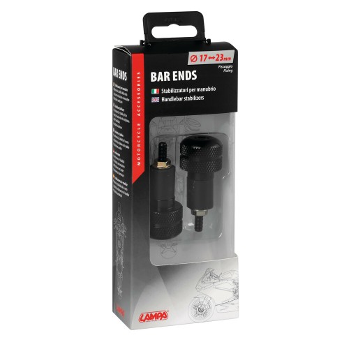ΑΝΤΙΒΑΡΑ ΤΙΜΟΝΙΟΥ MOTO LAMPA BAR ENDS ΜΕ ΕΣΩΤΕΡΙΚΗ ΔΙΑΜΕΤΡΟ 17>23 mm