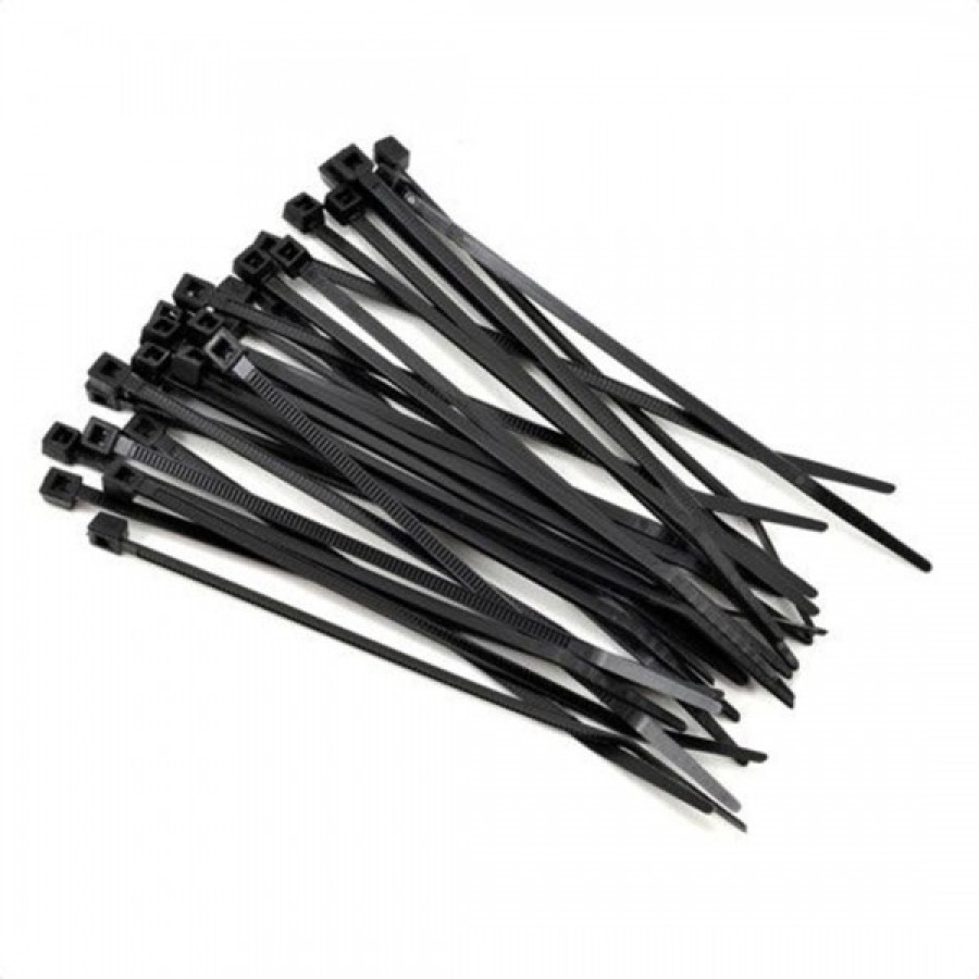 ΔΕΜΑΤΙΚΑ/ΔΕΤΙΚΑ ΚΑΛΩΔΙΩΝ TIRE UP 4,8 X 380 mm (ΜΑΥΡΟ) - 100 ΤΕΜ.