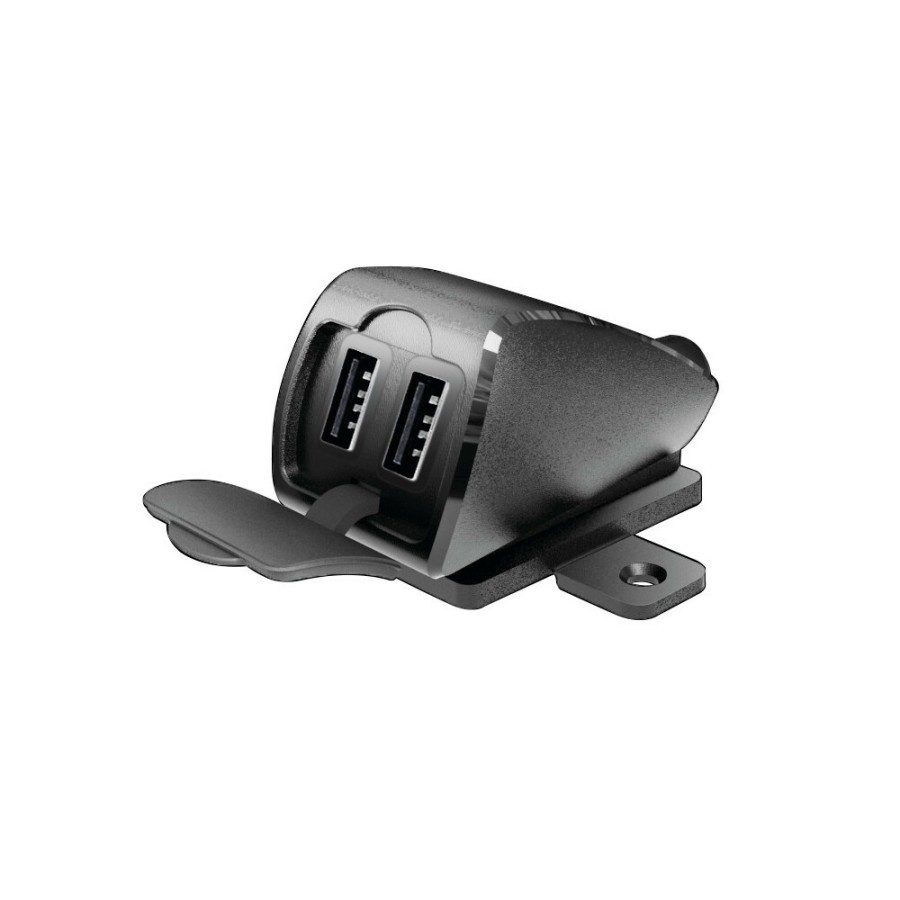 ΦΟΡΤΙΣΤΗΣ USB ΔΙΠΛΟΣ LAMPA TREK 2 12/24V 5400MA ΜΕ ΒΑΣΗ ΣΤΗΡΙΞΗΣ ΒΙΔΩΤΗ & ΚΑΛΩΔΙΟ 150CM ΑΔΙΑΒΡΟΧΟΣ