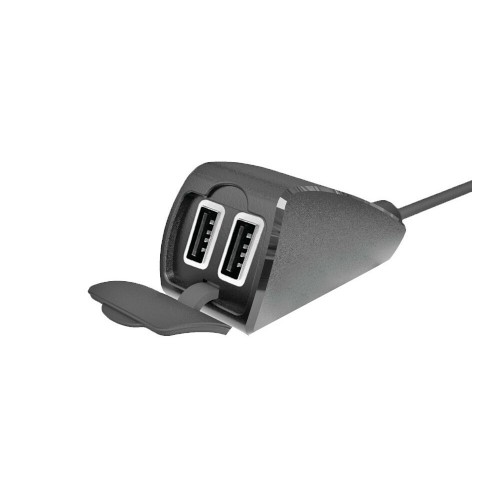 ΦΟΡΤΙΣΤΗΣ USB ΔΙΠΛΟΣ LAMPA TREK 12/24V 5400MA ΜΕ ΒΑΣΗ ΣΤΗΡΙΞΗΣ ΤΙΜΟΝΙΟΥ 21>32MM & ΚΑΛΩΔΙΟ 150CM ΑΔΙΑΒΡΟΧΟΣ