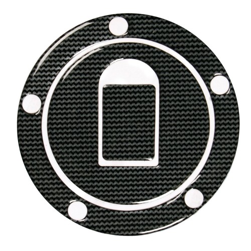 ΑΥΤΟΚΟΛΛΗΤΟ ΤΑΠΑΣ ΒΕΝΖΙΝΗΣ CARBON LAMPA ΓΙΑ KAWASAKI/SUZUKI (5 ΤΡΥΠΕΣ)