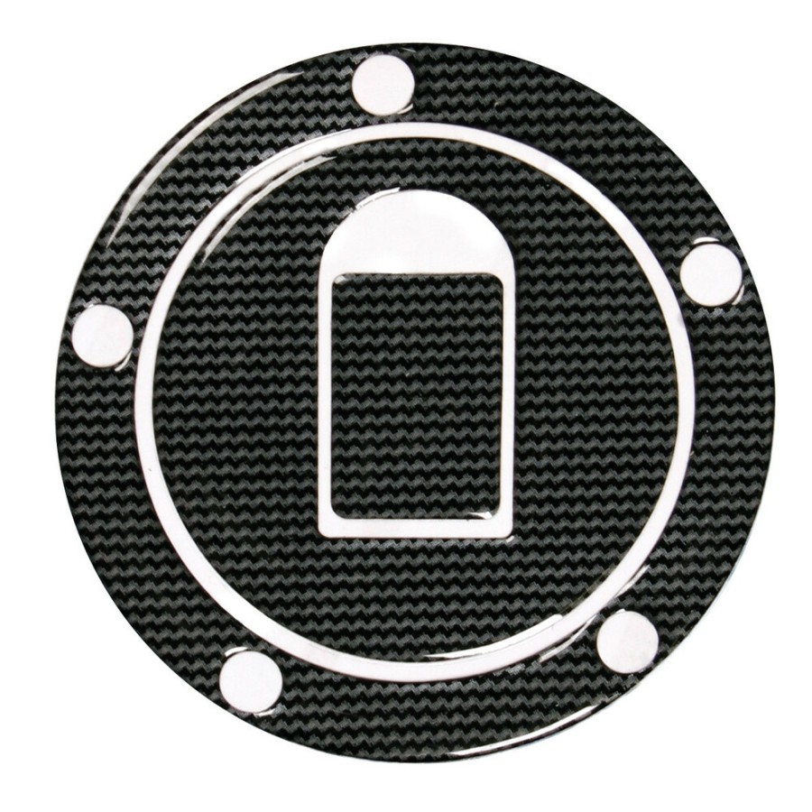 ΑΥΤΟΚΟΛΛΗΤΟ ΤΑΠΑΣ ΒΕΝΖΙΝΗΣ CARBON LAMPA ΓΙΑ KAWASAKI/SUZUKI (5 ΤΡΥΠΕΣ)