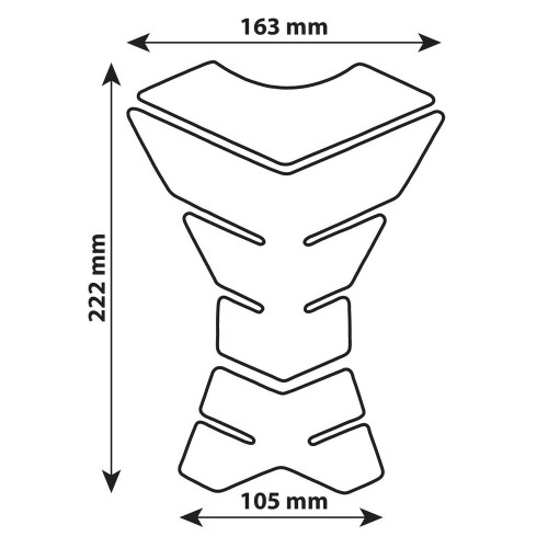 ΑΥΤΟΚΟΛΛΗΤΟ ΡΕΖΕΡΒΟΥΑΡ ΨΑΡΟΚΟΚΑΛΟ UNIVERSAL CARBON LAMPA PRO-TANK X3 (222x163x105εκ)
