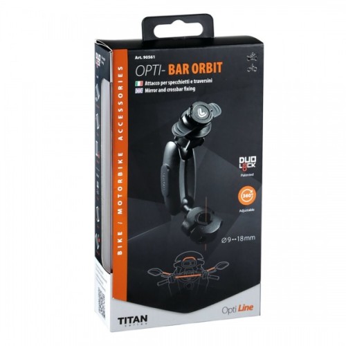 ΒΑΣΗ ΣΤΗΡΙΞΗΣ ΚΙΝΗΤΟΥ MOTO (ΓΙΑ ΚΑΘΡΕΠΤΗ) LAMPA OPTILINE TITAN OPTI BAR ORBIT 10MM (ΓΙΑ ΘΗΚΕΣ OPTI CASE)