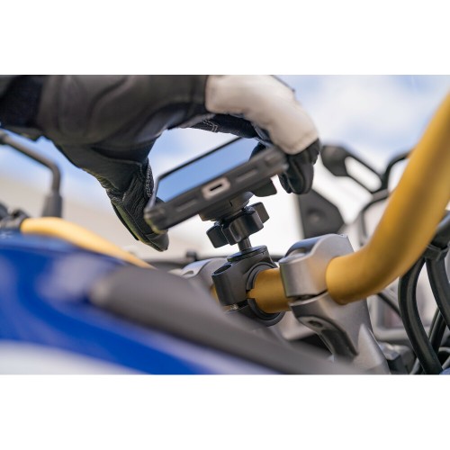 ΒΑΣΗ ΣΤΗΡΙΞΗΣ ΚΙΝΗΤΟΥ MOTO DONUT ΓΙΑ ΜΠΑΡΑ 22-32 MM (ΘΗΚΕΣ OPTI CASE) LAMPA OPTILINE TITAN SERIES - 1 TEM.