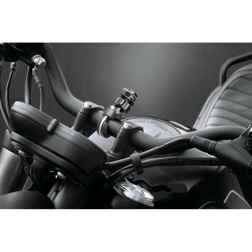ΒΑΣΗ ΣΤΗΡΙΞΗΣ ΚΙΝΗΤΟΥ MOTO ΜΕΤΑΛΛΙΚΗ U-TYPE PRO 22>28MM/26MM ΓΙΑ ΤΙΜΟΝΙ (ΓΙΑ ΘΗΚΕΣ OPTI CASE) LAMPA OPTILINE TITAN SERIES - 1 TEM